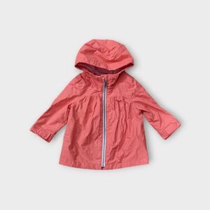 12-18 Months Old Navy Peachey Pink Windbreaker/Rain Jacket